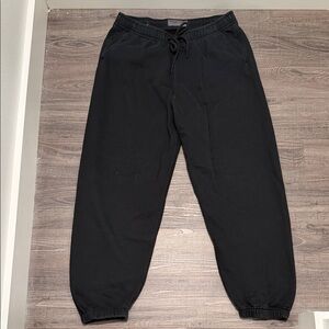 Abercrombie & Fitch Black Fleece Pants